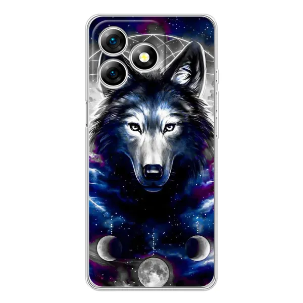Чехол с принтом «Волк» для Ulefone Note 18 Pro