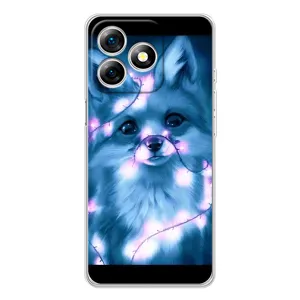 Чехлы с картинкой Лисички для Ulefone Note 18 Pro (VPrint) (Яркая лисичка)