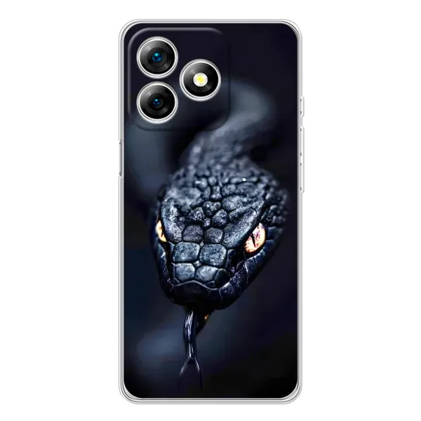 Чохол з принтом «Чорна змія» для Ulefone Note 18 Pro