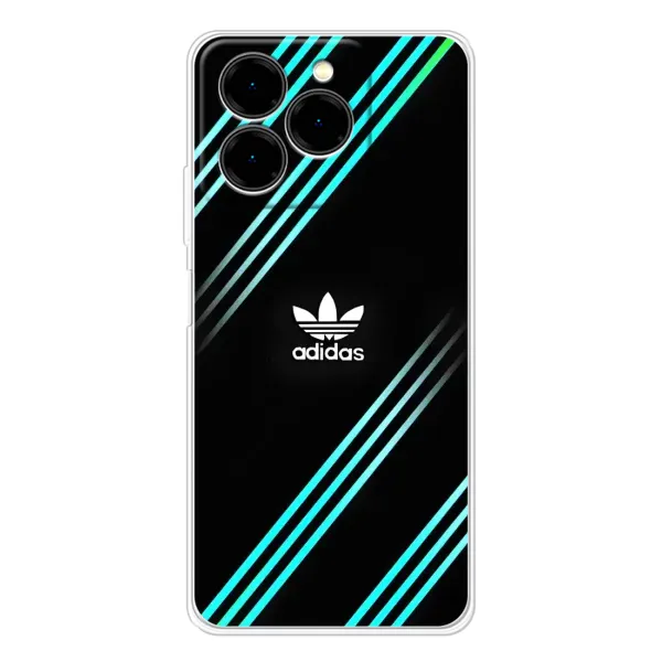 Чохол з принтом «Адідас з полосами» для Ulefone Note 20 Pro