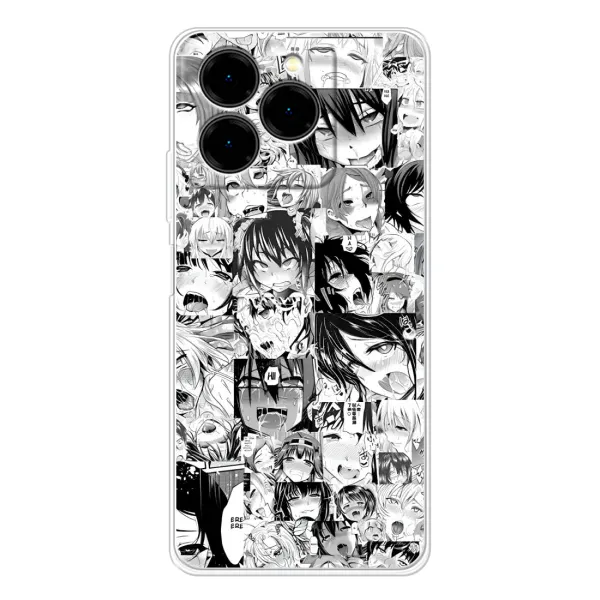 Чехол с принтом «Ahegao manga» для Ulefone Note 20 Pro
