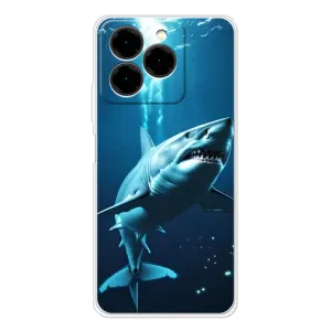 Чехол с принтом «Акула под водой» для Ulefone Note 20 Pro