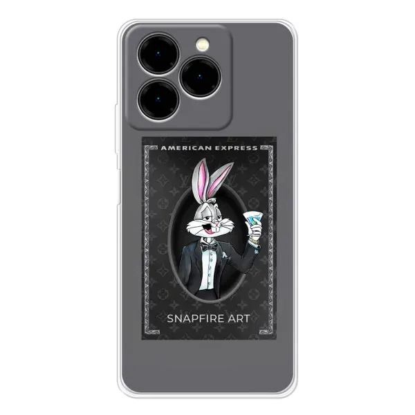 Чехол с принтом «Бакс Бани LV» для Ulefone Note 20 Pro