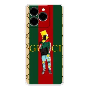 Брендновые Чехлы для Ulefone Note 20 Pro - (PREMIUMPrint) (Барт ГУЧЧИ)