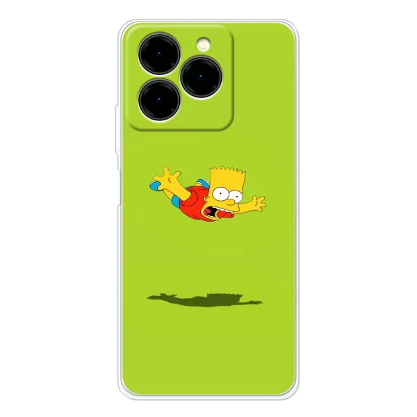 Чехол с принтом «Барт Симпсон» для Ulefone Note 20 Pro