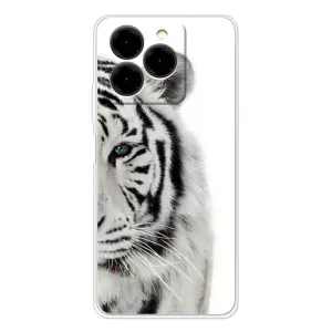 Чехлы с картинками животных Ulefone Note 20 Pro (Белый Тигр)