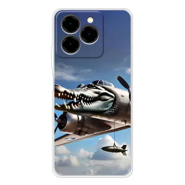 Чехол с принтом «Бомбардиро крокодило» для Ulefone Note 20 Pro