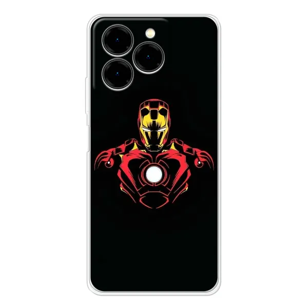 Чехол с принтом «Человек железный» для Ulefone Note 20 Pro Чехол с принтом «Человек железный» для Ulefone Note 20 Pro