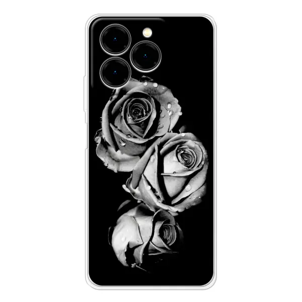 Чохол з принтом «Чорна троянда» для Ulefone Note 20 Pro Чохол з принтом «Чорна троянда» для Ulefone Note 20 Pro
