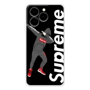 Чехол для Ulefone Note 20 Pro с картинкой Supreme (AlphaPrint) (Деб Суприм)
