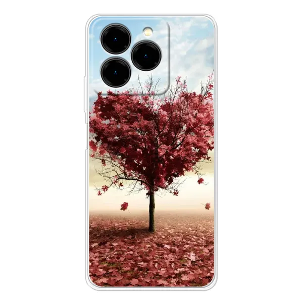 Чехол с принтом «Дерево сердце» для Ulefone Note 20 Pro