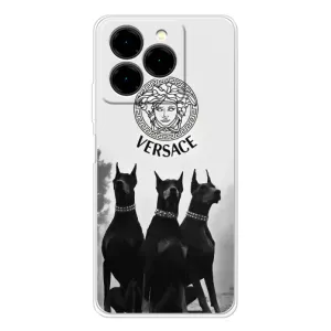 Чехлы VERSACE для Нот 20 Про (PREMIUMPrint) (Доберман Версаче)