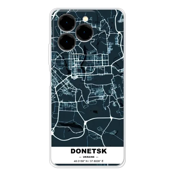 Чехол с принтом «Донецк» для Ulefone Note 20 Pro