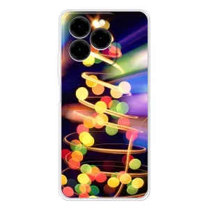 Чехол с принтом «Елка с гирлянд» для Ulefone Note 20 Pro