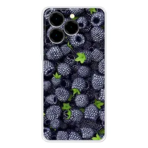 Чехлы с Фруктами для Ulefone Note 20 Pro (VPrint) (Ежевика)