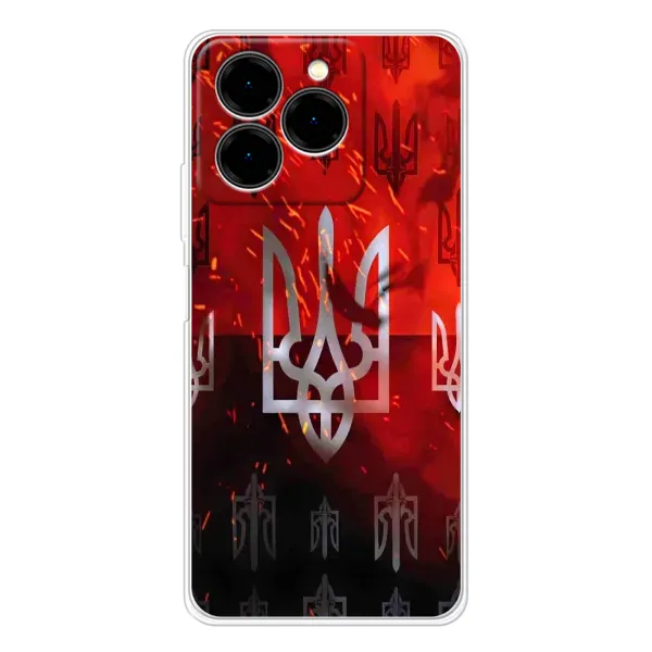 Чехол с принтом «ГЕРБ УПА» для Ulefone Note 20 Pro