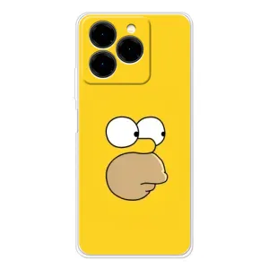 Чехол с Симпсонами для Ulefone Note 20 Pro (VPrint) (Гомер)