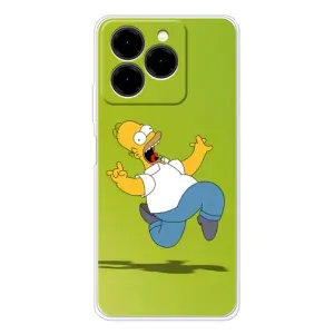Чехол с Симпсонами для Ulefone Note 20 Pro (VPrint) (Гомер Симпсон)