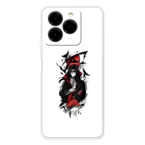 Чехлы на тему: Итачи Учиха для Ulefone Note 20 Pro (AlphaPrint) (Итачи с атрибутами)
