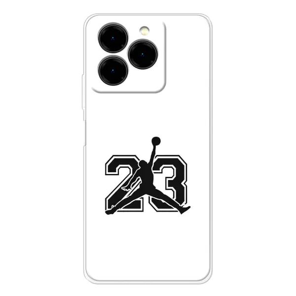 Чехол с принтом «Jordan 23» для Ulefone Note 20 Pro Чехол с принтом «Jordan 23» для Ulefone Note 20 Pro