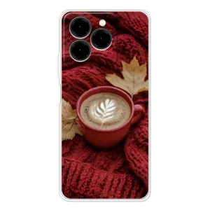 Чехол с принтом «Кофе на пледе» для Ulefone Note 20 Pro