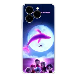 Чехлы BTS для Ulefone Note 20 Pro (AlphaPrint) (КИТ BTS)