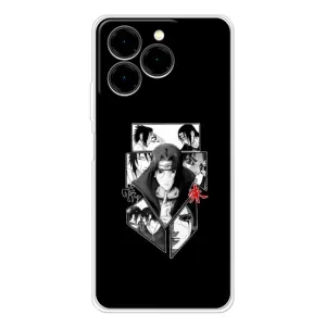 Чехлы на тему: Итачи Учиха для Ulefone Note 20 Pro (AlphaPrint) (коллаж Итачи)