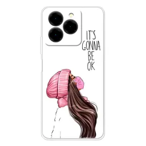 Чехол с печатью для Ulefone Note 20 Pro - (Мода) (AlphaPrint) (Коронавирус)