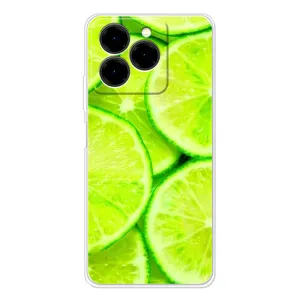 Чехлы с Фруктами для Ulefone Note 20 Pro (VPrint) (Лайм)