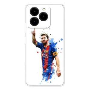 Чехлы Месси для Ulefone Note 20 Pro (AlphaPrint) (Лео Месси)