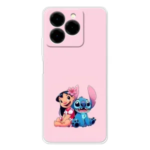 Чехол с принтом «Лило и Стич» для Ulefone Note 20 Pro
