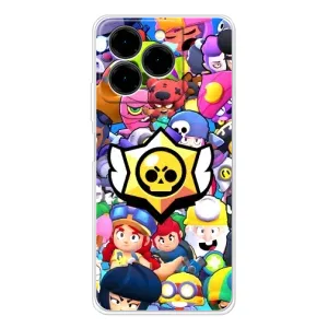 Чехол для Ulefone Note 20 Pro Бравл Старс (VPrint)