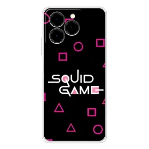 Чехол Гра в кальмара для Ulefone Note 20 Pro (Паттерн Игра кальмара)