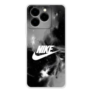 Чехол для Ulefone Note 20 Pro - с принтом Найк (AlphaPrint) (Лого Найк)