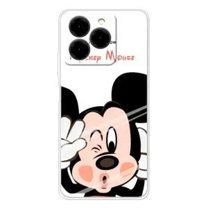 Эксклюзивный чехол для Ulefone Note 20 Pro (AlphaPrint - Мультяшные) (Маус Микки)
