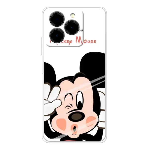 Чехол с принтом «Маус Микки» для Ulefone Note 20 Pro