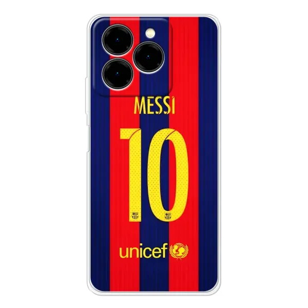 Чехол с принтом «Messi Barca 10» для Ulefone Note 20 Pro