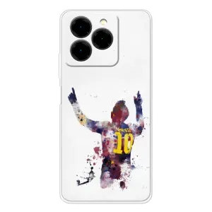 Чехлы Месси для Ulefone Note 20 Pro (AlphaPrint) (Messi Barca)