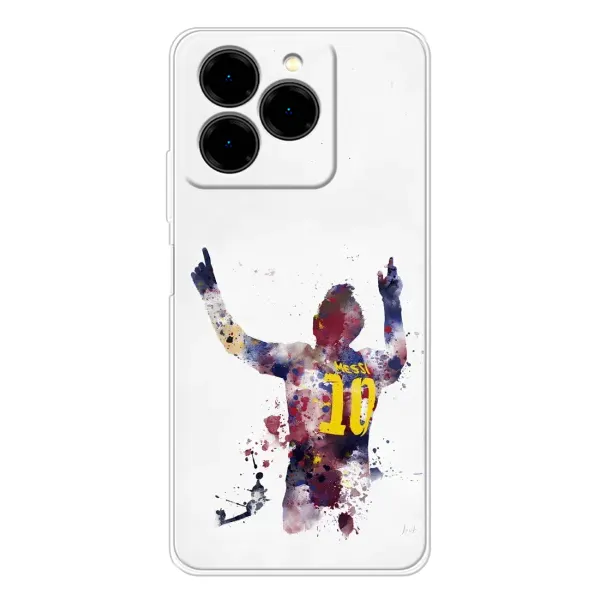 Чехол с принтом «Messi Barca» для Ulefone Note 20 Pro