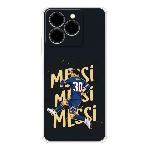 Чехол с принтом «Messi ПСЖ» для Ulefone Note 20 Pro