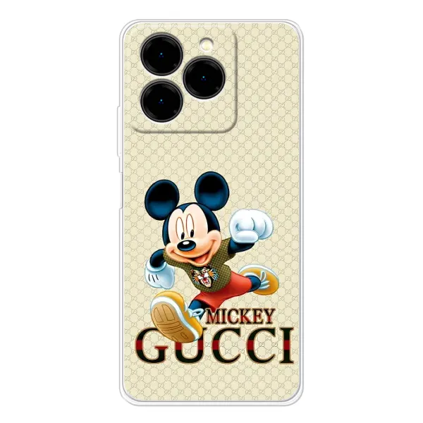 Чехол с принтом «Mikki Gucci» для Ulefone Note 20 Pro