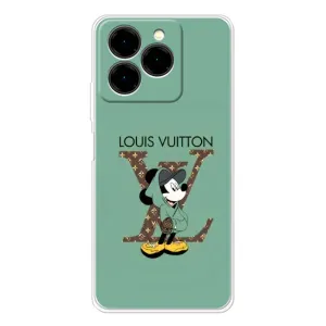 Чехлы Луи Витон для Ulefone Note 20 Pro (AlphaPrint - LOUIS VUITTON) (Микки Маус LV)