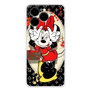 Чехол Disney Mouse Ulefone Note 20 Pro (PREMIUMPrint) (Минни peace)