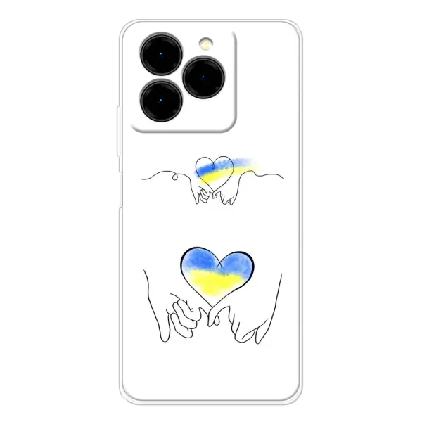 Чехол с принтом «Мир Украине» для Ulefone Note 20 Pro