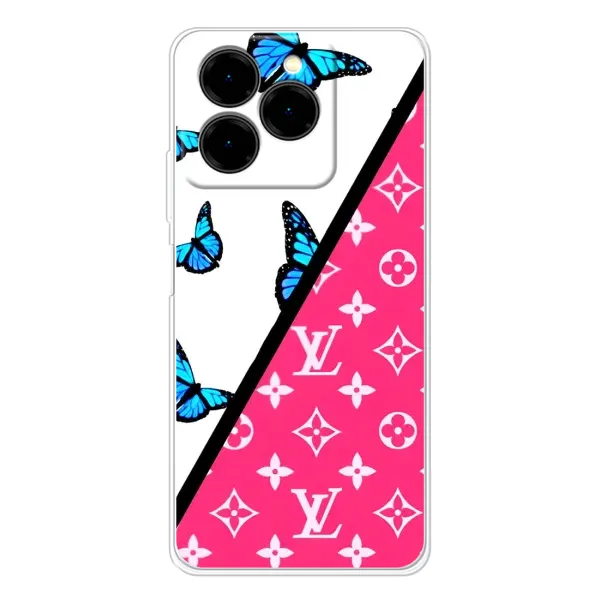 Чехол с принтом «Мода LV» для Ulefone Note 20 Pro