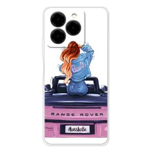 Чехол с печатью для Ulefone Note 20 Pro - (Мода) (AlphaPrint) (На машине)