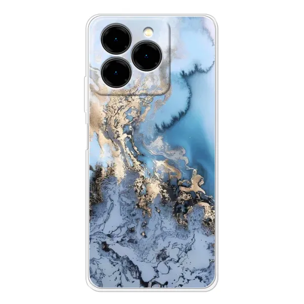 Чехол с принтом «Нежный мрамор» для Ulefone Note 20 Pro