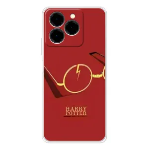 Чехлы с Гарри Поттером для Ulefone Note 20 Pro (AlphaPrint) (очки Гарри)