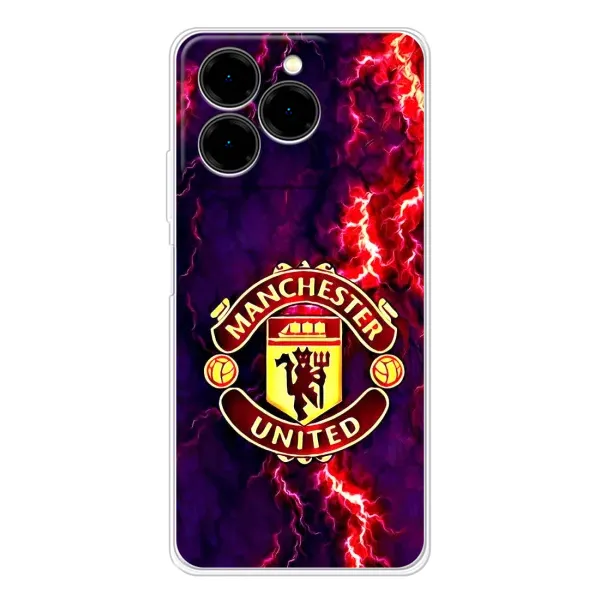 Чехол с принтом «огненный Манчестер» для Ulefone Note 20 Pro