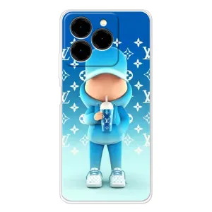 Крутые Чехлы Луи Виттон для Ulefone Note 20 Pro (AlphaPrint) (Парень LV)